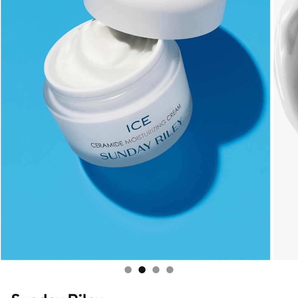 Sunday Riley ICE Ceramide Cream - White